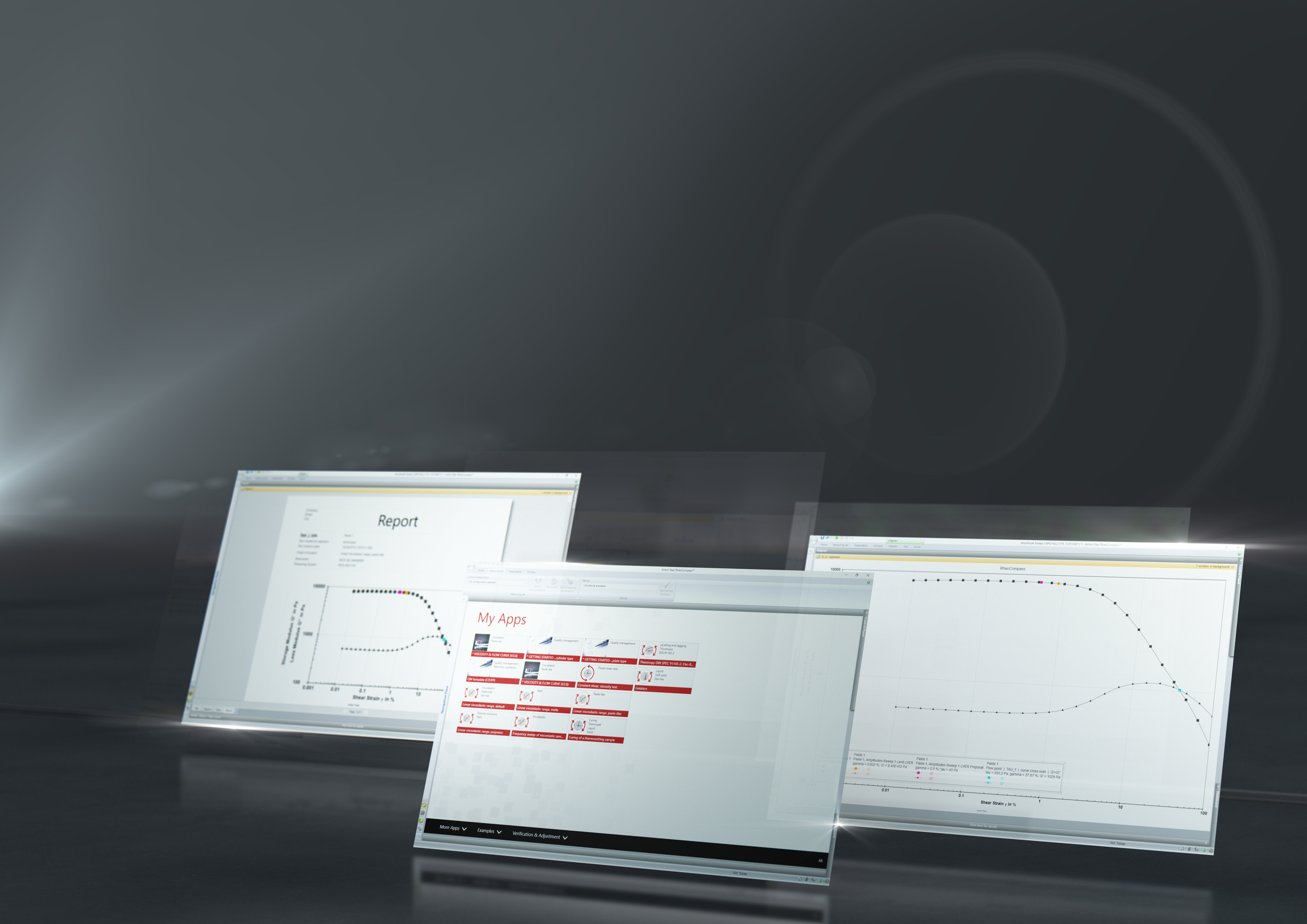 Premiers pas avec RheoCompass
