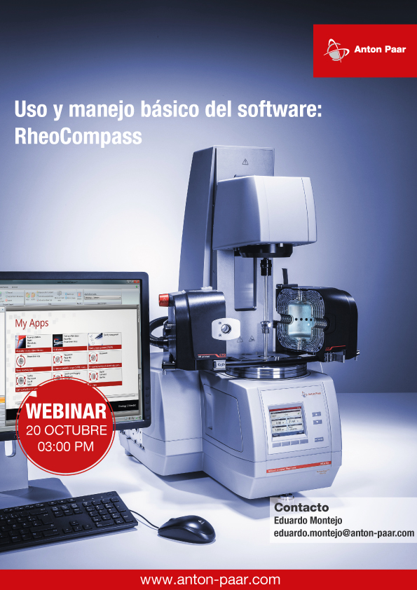 Uso y manejo básico del software RheoCompass